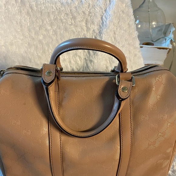Beautiful rare Tan Boston Gucci Bag - Picture 3 of 9
